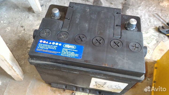 Аккумулятор akom 55Ач бу