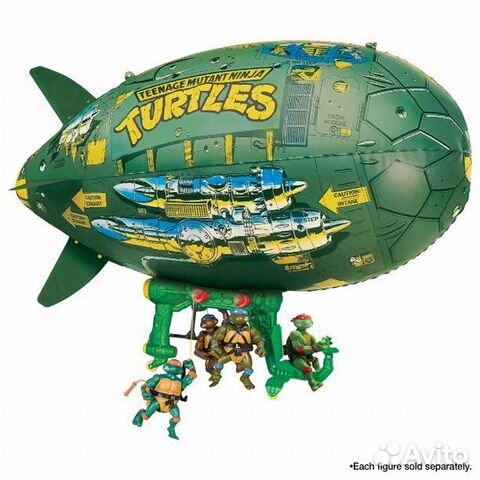 TmnT Classic Original Turtle Blimp Playmates