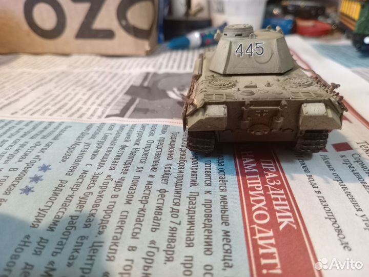 Модель танка