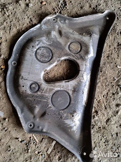 Защита картера на BMW E66