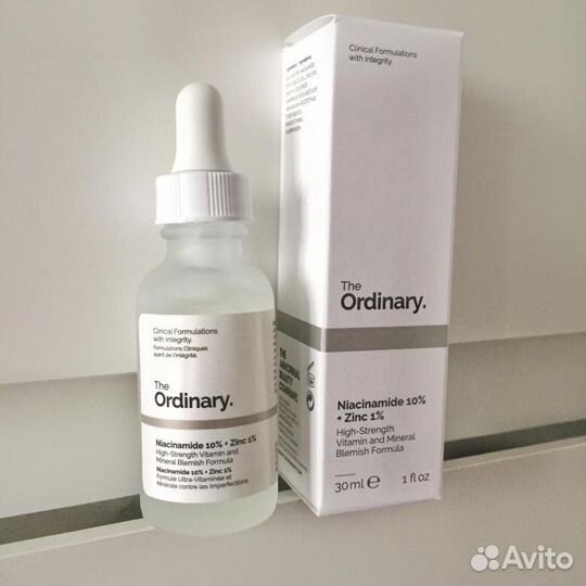 Сыворотка и кровавый пилинг The ordinary