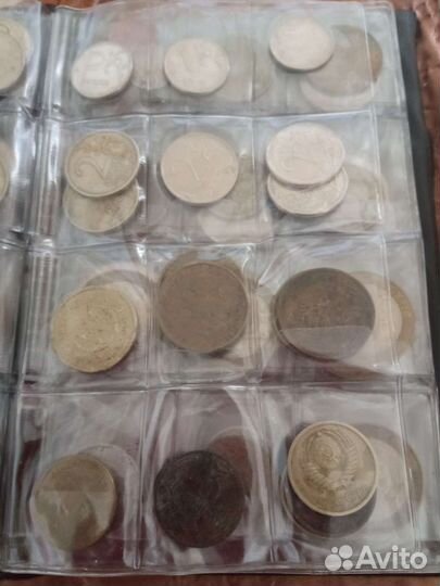 Монеты от СССР до юбилейных. Цена договорная