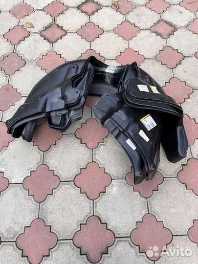 Подкрылки задние из пластика Toyota Camry V50,55