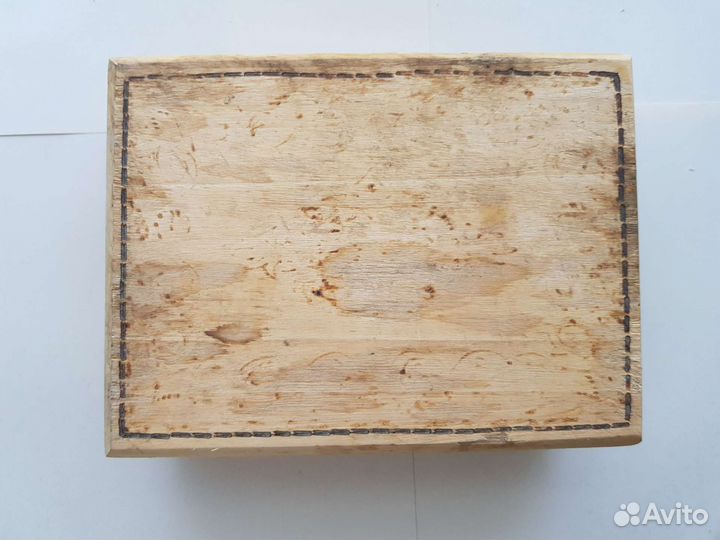 Шкатулка деревянная СССР