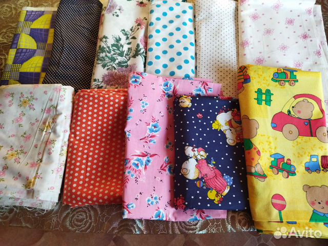 Ткани отрезы СССР