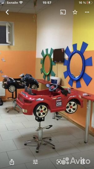 Парикмахерское кресло бу