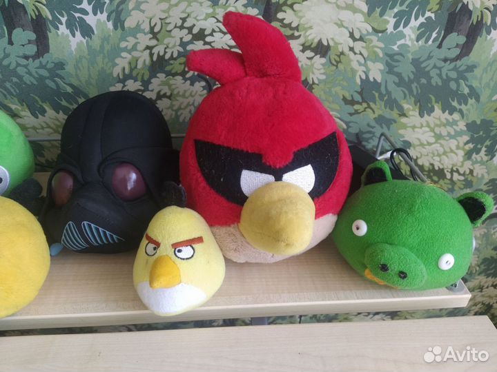 Angry Birds игрушки мягкие