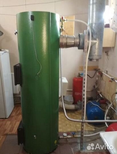 Твердотопливный котел