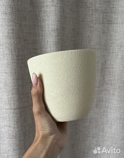 Керамические цветочные горшки 2 шт новый и б/у