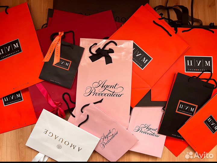 Брендовые пакеты оригинал