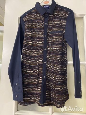 Новые Стильные рубашки италия 146/152