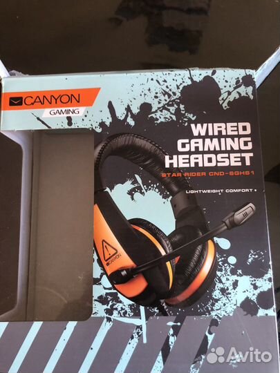 Игровые наушники с микрофоном