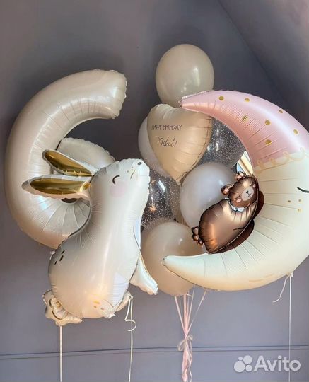 Воздушные шары на день рождения мальчика