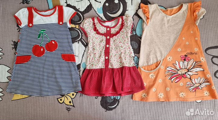 Платья для девочки, б/у
