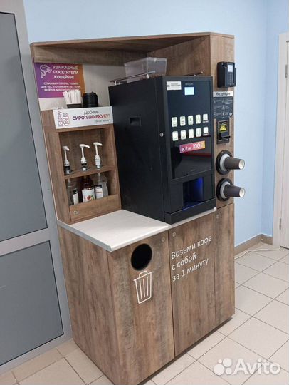 Вендиноговые аппараты кофейные