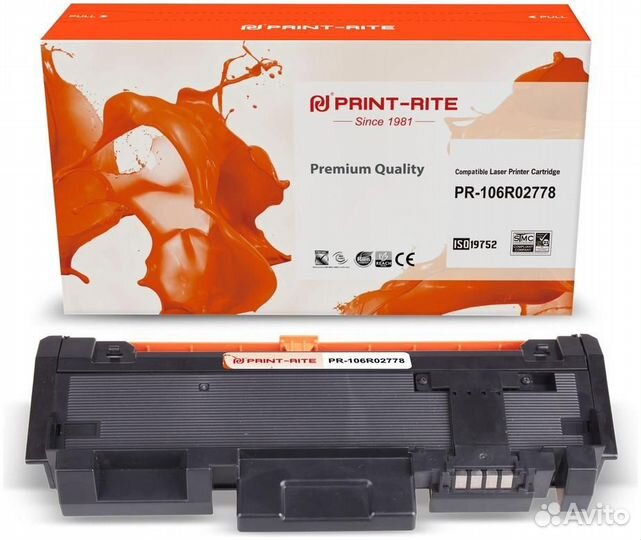 Картридж Print-Rite PR-106R02778 1458793