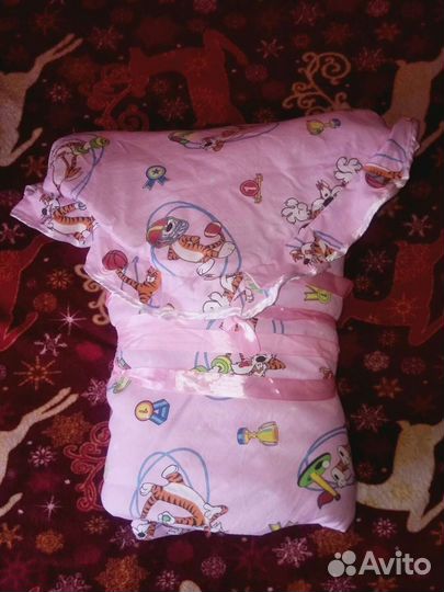 Конверт на выписку для девочки зима