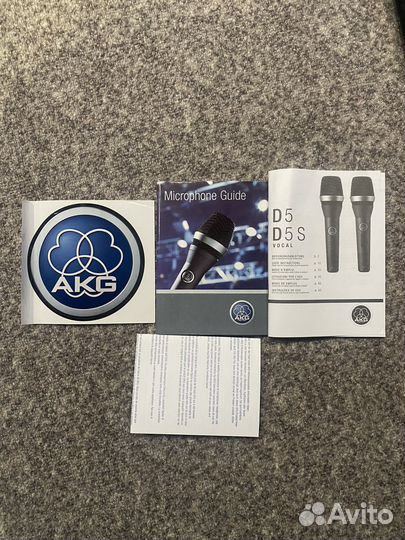 Вокальный микрофон Akg d5s