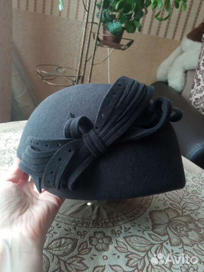 Шляпа фетровая женская