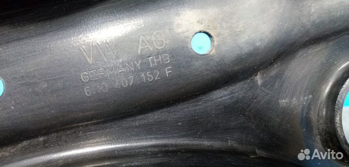 Рычаг передний правый Skoda Rapid