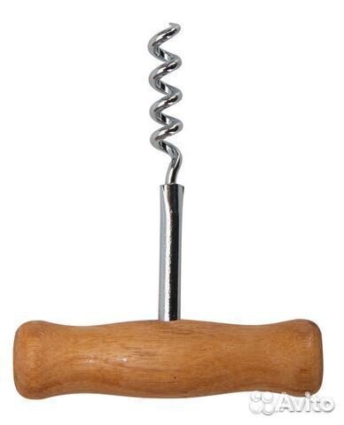 Штопор с деревянной ручкой