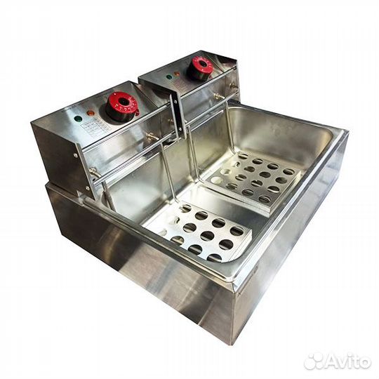Фритюрница-чебуречница (12л) DF-82Ч Foodatlas