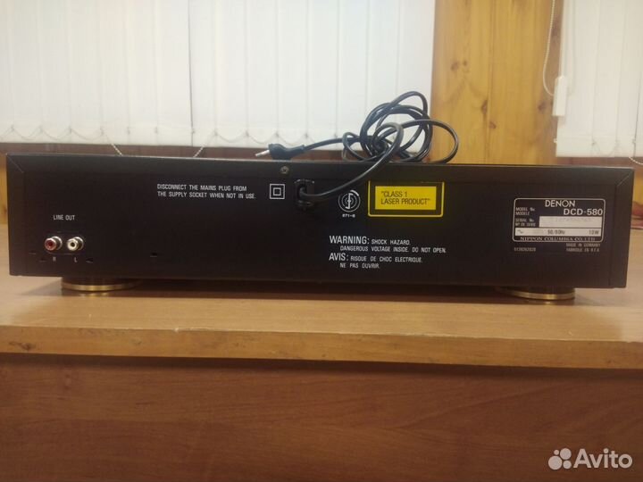 Denon dcd - 580