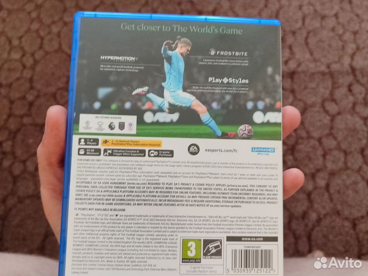 Ea fc 24 ps5 диск