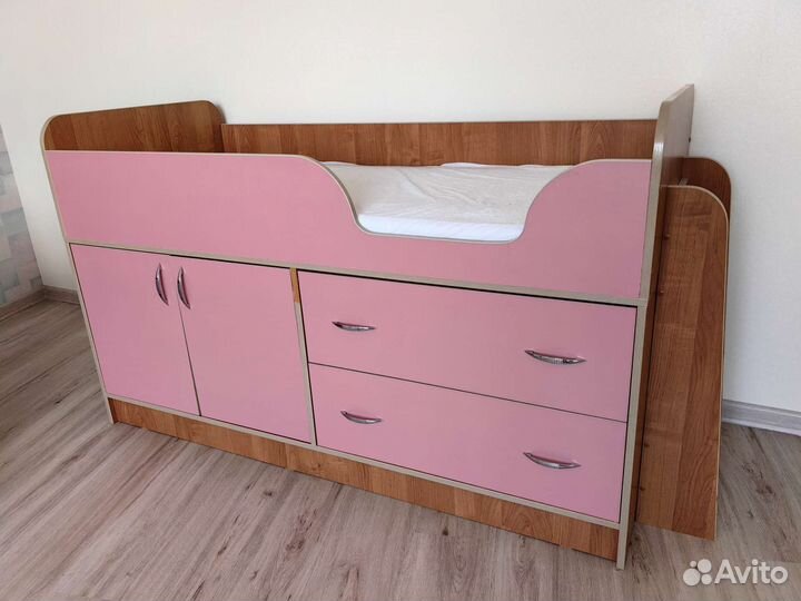 Кровать 70*160 с ортоматрасом Аскона,подушка+одеял