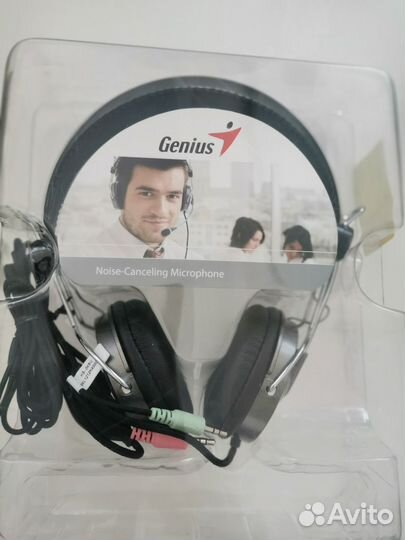 Наушники/Проводная гарнитура Genius HS-04SU