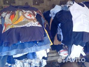 Женская и детская одежда бу
