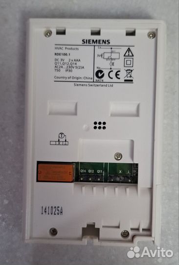 Термостат Siemens rde 100.1