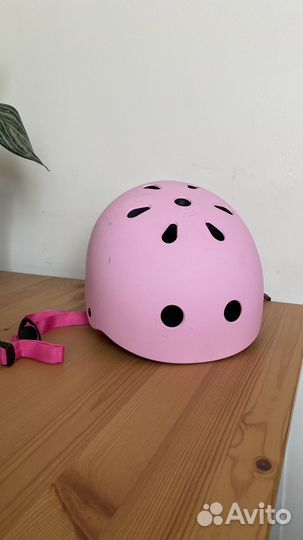 Шлем детский розовый