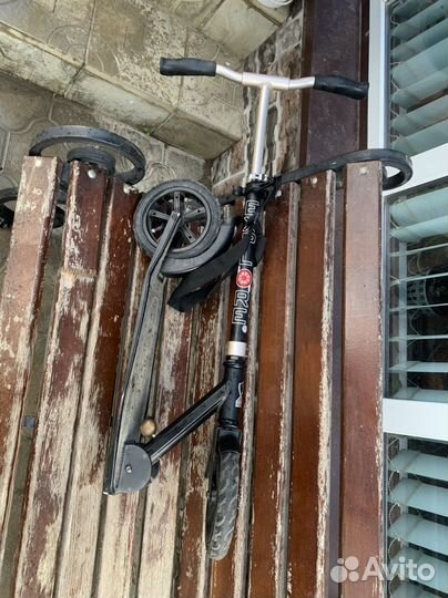 Самокат explore складной с ремнем