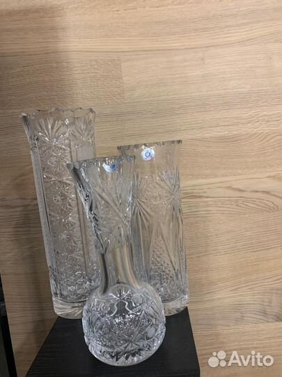 Салатники хрустальные