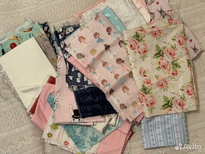 Американский хлопок отрезы Ткань для печворка