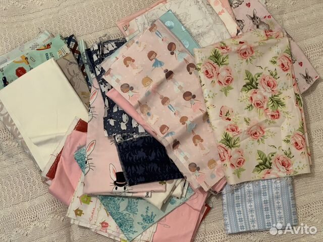 Американский хлопок отрезы Ткань для печворка