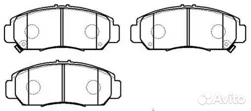 Колодки тормозные дисковые honda: Accord (6Cyl) 03