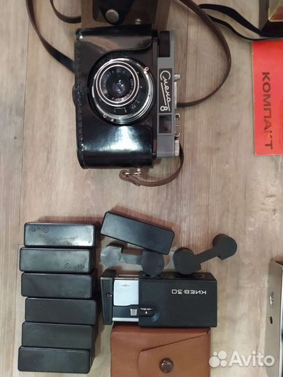 Фотоаппараты СССР Киев, Ломо, Фэд, Смена