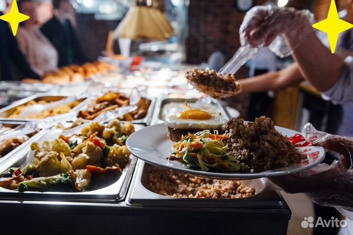 Повар линии раздачи в кафе/столовые