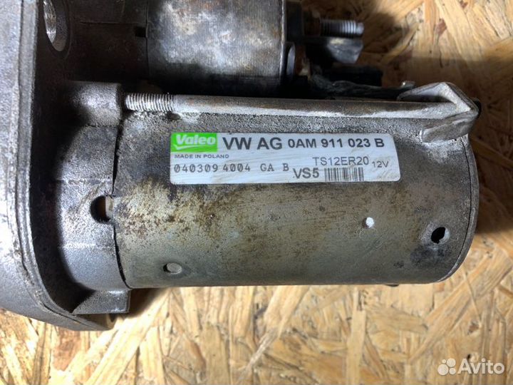 Стартер Volkswagen Golf A6 BSE 2009