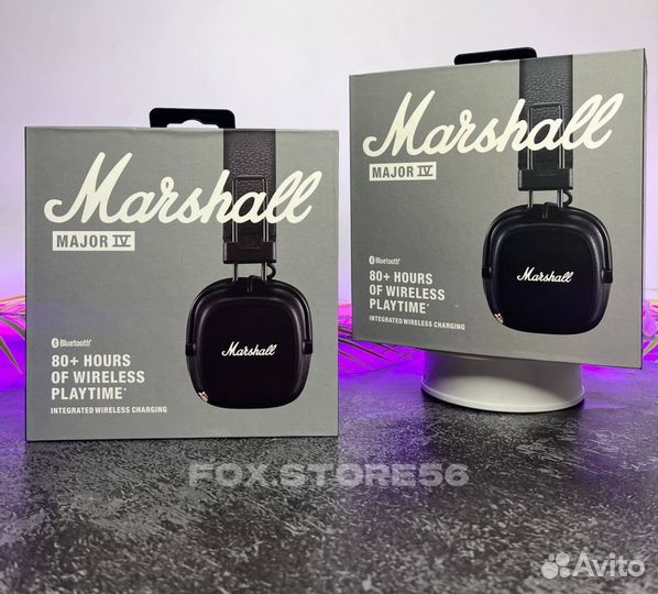 Наушники marshall major 4 новые