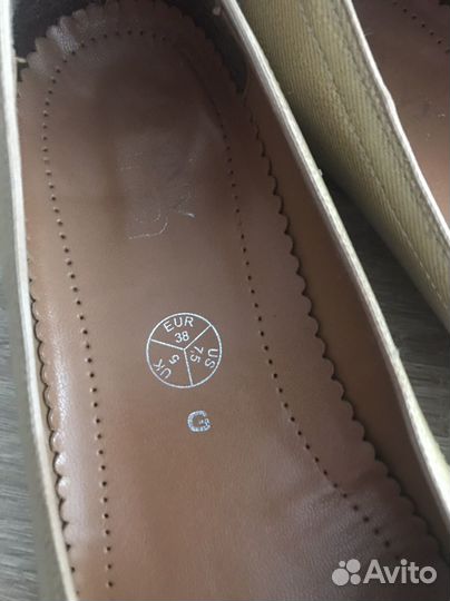 Туфли балетки женские 38 размер