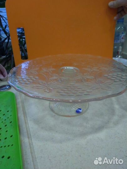 Подставка д/торта или ваза для фруктов 2в1