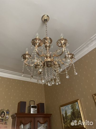 Люстра хрустальная