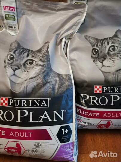 Проплан ProPlan деликат ягненок 10 кг Корм д/кошек