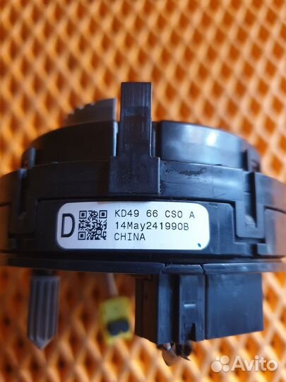 Шлейф подрулевой mazda 2 / CX-5 / 3 BM / 6 GJ