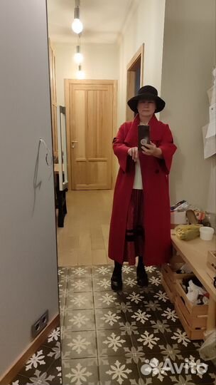 Пальто женское демисезонное 46