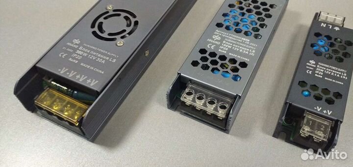 100w 12V 8.5А (195х49х29) мм Блок питания открытый