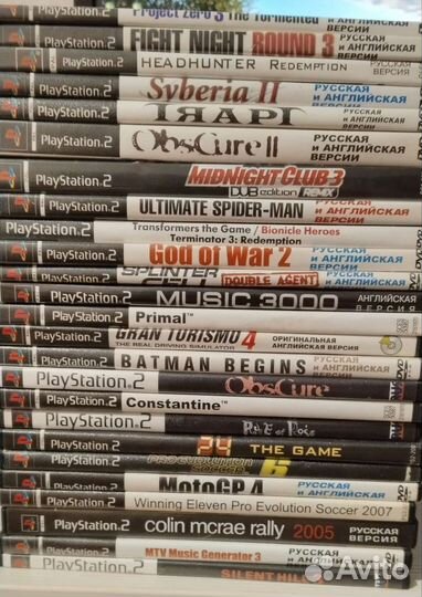 Игры на ps2
